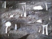 Mondlicht 1989 Acryl-Leinwand 60x80cm